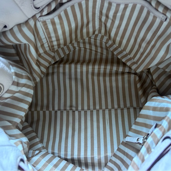 Kate Spade New York Westbury Drawstring Opus Bag, Ivory Pebbled Leather - Picture 7 of 10